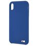 Original Case IPHONE XR BMW Hardcase Silicone M Collection (BMHCI61MSILNA) blue 3700740435304