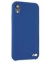 Original Case IPHONE XR BMW Hardcase Silicone M Collection (BMHCI61MSILNA) blue 3700740435304