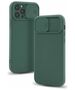 Case IPHONE 14 PLUS Silicone with Camera Cover Nexeri Silicone Lens green 5904161128991