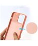 Case IPHONE 14 PRO Silicone with Camera Cover Nexeri Silicone Lens peach 5904161129035