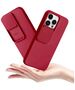 Case IPHONE 14 PRO Silicone with Camera Cover Nexeri Silicone Lens burgundy 5904161129042