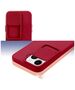 Case IPHONE 14 PRO Silicone with Camera Cover Nexeri Silicone Lens burgundy 5904161129042