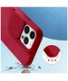 Case IPHONE 14 PRO Silicone with Camera Cover Nexeri Silicone Lens burgundy 5904161129042