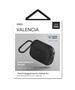 UNIQ case Valencia AirPods Pro black/midnight black Antimicrobial 8886463675243