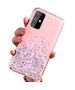 Case IPHONE 14 PLUS Sequins Glue Glitter Case pink 5904161129752