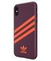 Original Case IPHONE X / XS Adidas OR Moulded Case PU 40561 maroon 8718846078399