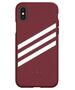 Original Case IPHONE X / XS Adidas OR Booklet Case Suede (33282) burgundy 8718846064842