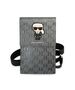 Bag Karl Lagerfeld Ikonik Karl Monogram Patch (KLWBSAMIPG) silver 3666339051822