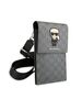 Bag Karl Lagerfeld Ikonik Karl Monogram Patch (KLWBSAMIPG) silver 3666339051822