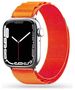 Strap for APPLE WATCH 4 / 5 / 6 / 7 / 8 / SE / ULTRA (42 / 44 / 45 / 49 MM) Tech-Protect Nylon Pro orange 9490713928356