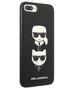 Original Case IPHONE 7+ / 8+ Karl Lagerfeld Hardcase Saffiano Ikonik Karl&Choupette Head (KLHCI8LSAKICKCBK) black 3666339054991