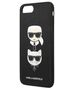 Original Case IPHONE 7+ / 8+ Karl Lagerfeld Hardcase Saffiano Ikonik Karl&Choupette Head (KLHCI8LSAKICKCBK) black 3666339054991