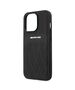 Case IPHONE 13 PRO MAX Mercedes AMG Hardcase Leather Curved Lines (AMHCP13XOSDBK) black 3666339019006