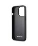 Case IPHONE 13 PRO MAX Mercedes AMG Hardcase Leather Curved Lines (AMHCP13XOSDBK) black 3666339019006