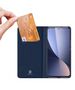 Case XIAOMI 12 LITE with a Flip Dux Ducis Skin Leather navy blue 6934913037508