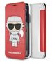 Original Case IPHONE X / XS Karl Lagerfeld Hardcase Karl Space Cosmonaut red 3700740440230