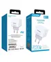 Wall Charger 20W 3A 2xPD3.0 USB-C KAKUSIGA Dual Port Smart Charger KSC-816 white 6921042125688