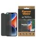 Tempered Glass IPHONE 14 / 13 PRO / 13 PanzerGlass Classic Fit Privacy Screen Protection Antibacterial (P2767) 5711724127670