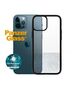 Case IPHONE 12 PRO MAX PanzerGlass ClearCase Antibacterial black 5711724002533