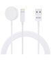 Magnetic Charging Cable 2in1 for Apple Watch 1.5m USB + Lightning Tech-Protect Ultraboost white 9490713932780