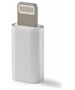 Adapter Reverse Lightning to Micro USB silver 5902537024144