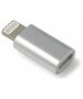 Adapter Reverse Lightning to Micro USB silver 5902537024144