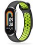 Strap for XIAOMI MI BAND 8 / 8 NFC Tech-Protect Softband black & lime 9490713935309