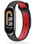 Strap for XIAOMI MI BAND 8 / 8 NFC Tech-Protect Softband black & red 9490713935316