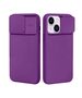 Case SAMSUNG GALAXY A33 5G Silicone with Camera Cover Nexeri Silicone Lens dark purple 5904161137856