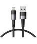 Cable 12W 2.4A 0,25m USB - Lightning Tech-Protect UltraBoost grey 9490713934159