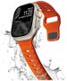 Strap for APPLE WATCH 4 / 5 / 6 / 7 / 8 / SE / ULTRA (42 / 44 / 45 / 49 MM) Tech-Protect Iconband Line orange 9490713934845