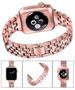 Strap for APPLE WATCH 4 / 5 / 6 / 7 / 8 / SE / ULTRA (42 / 44 / 45 / 49 MM) Diamond Bumper pink 5904161138211