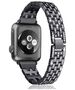 Strap for APPLE WATCH 4 / 5 / 6 / 7 / 8 / SE / ULTRA (42 / 44 / 45 / 49 MM) Diamond Bumper black 5904161138235