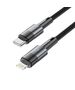 Cable 3A 60W 1m PD USB-C - Lightning Tech-Protect UltraBoost grey 9490713934104