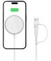 Magnetic Wireless Charger MagSafe 15W Tech-Protect QI15W-A25 white 9490713934449