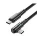 Cable 60W 6A 1m USB-C - USB-C Tech-Protect Ultraboost ”L” grey 9490713935293