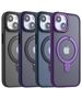 Case APPLE IPHONE 15 PRO MX Kickstand MagSafe purple 5901313091882