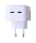 Wall Charger PD 35W 2x USB-C Maxximus Thunder white 5901313560951