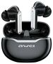 Bluetooth 5.3 TWS Headphones + AWEI Docking Station (T50) black 6954284002745