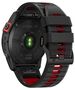 Strap for GARMIN FENIX 3 / 5X / 3HR / 5X PLUS / 6X / 6X PRO / 7X Tech-Protect IconBand black and red 9319456605082