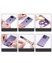 Case IPHONE 11 Edge and Lens Protector purple 5904161140863