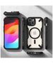 Case APPLE IPHONE 15 PLUS Ringke Fusion-X MagSafe Matte black 8809919308441