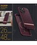 Case APPLE IPHONE 15 PRO MAX Caselogy Parallax Mag MagSafe burgundy 810083833545