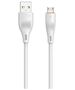 Cable 3A 1m USB - Micro USB T-Phox X-Lite white 6974670442566