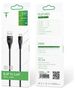 Cable 3A 1m USB - Micro USB T-Phox X-Lite black 6974670442559