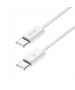 Cable PD 60W 3A 0,25m USB-C - USB-C Tech-Protect Ultraboost Classic white 9319456607109