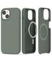 Case APPLE IPHONE 15 Tech-Protect Silicone MagSafe Olive 9319456606898