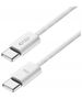 Cable 3A PD60W 1m USB-C - USB-C Tech-Protect Ultraboost  white 9319456607116