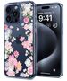 Case APPLE IPHONE 15 PRO Spigen Liquid Crystal Blossom pattern 8809896749077