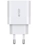 Wall Charger PD 20W 2x USB-C + Cable USB-C - USB-C Tech-Protect C20W white 9319456607291